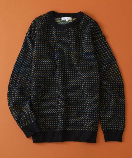 THE SHOP TK / ザ ショップ ティーケー ニット・セーター | バーズアイグラデーションニット 洗濯機OK／ユニセックスでおすすめ！ | 詳細6