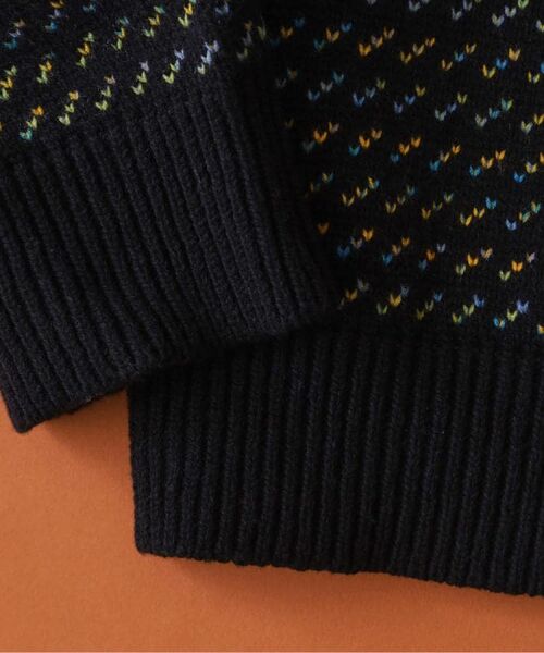 THE SHOP TK / ザ ショップ ティーケー ニット・セーター | バーズアイグラデーションニット 洗濯機OK／ユニセックスでおすすめ！ | 詳細8