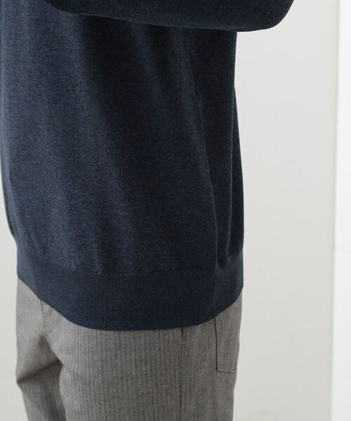 THE SHOP TK / ザ ショップ ティーケー ニット・セーター | 【冬のビジネスシーンに最適】モックネックニット | 詳細18
