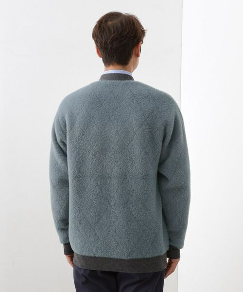 THE SHOP TK / ザ ショップ ティーケー カーディガン・ボレロ | 配色シャギーニットカーディガン ユニセックスでおすすめ! | 詳細11