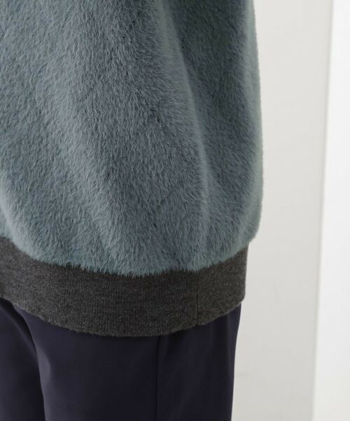 THE SHOP TK / ザ ショップ ティーケー カーディガン・ボレロ | 配色シャギーニットカーディガン ユニセックスでおすすめ! | 詳細14