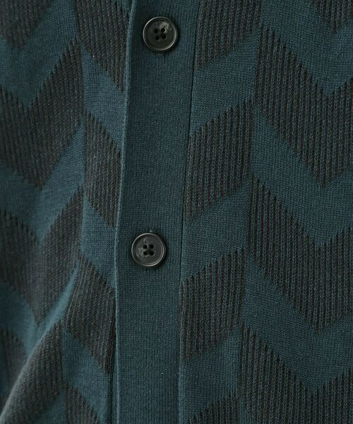 THE SHOP TK / ザ ショップ ティーケー カーディガン・ボレロ | ヘリンボンニットカーディガン | 詳細12