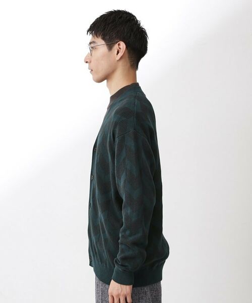 THE SHOP TK / ザ ショップ ティーケー カーディガン・ボレロ | ヘリンボンニットカーディガン | 詳細14