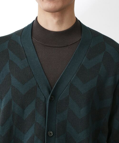 THE SHOP TK / ザ ショップ ティーケー カーディガン・ボレロ | ヘリンボンニットカーディガン | 詳細16