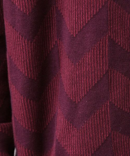 THE SHOP TK / ザ ショップ ティーケー カーディガン・ボレロ | ヘリンボンニットカーディガン | 詳細8