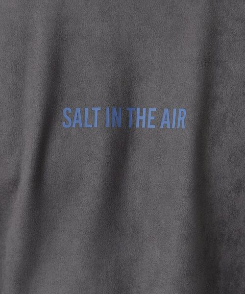 THE SHOP TK / ザ ショップ ティーケー カットソー | スエード フォトプリントスウェット 【洗濯機OK】 | 詳細16