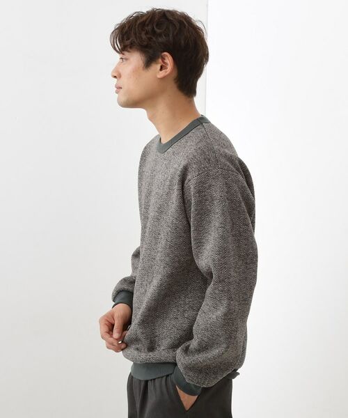 THE SHOP TK / ザ ショップ ティーケー スウェット | 【裏起毛で暖かい】レトロフリーススウェット 洗濯機OK | 詳細1