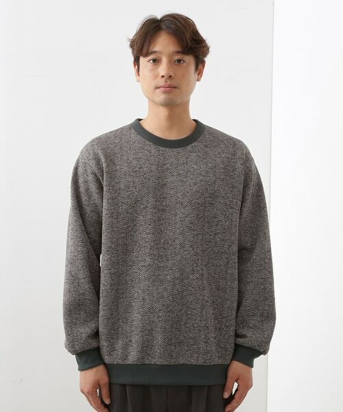 THE SHOP TK / ザ ショップ ティーケー スウェット | 【裏起毛で暖かい】レトロフリーススウェット 洗濯機OK | 詳細13