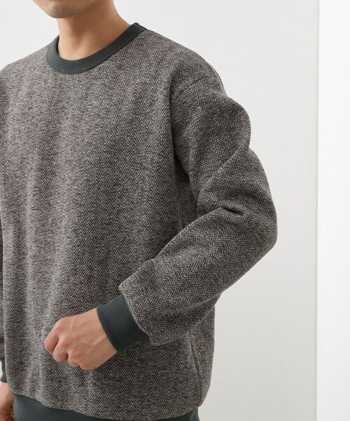 THE SHOP TK / ザ ショップ ティーケー スウェット | 【裏起毛で暖かい】レトロフリーススウェット 洗濯機OK | 詳細17