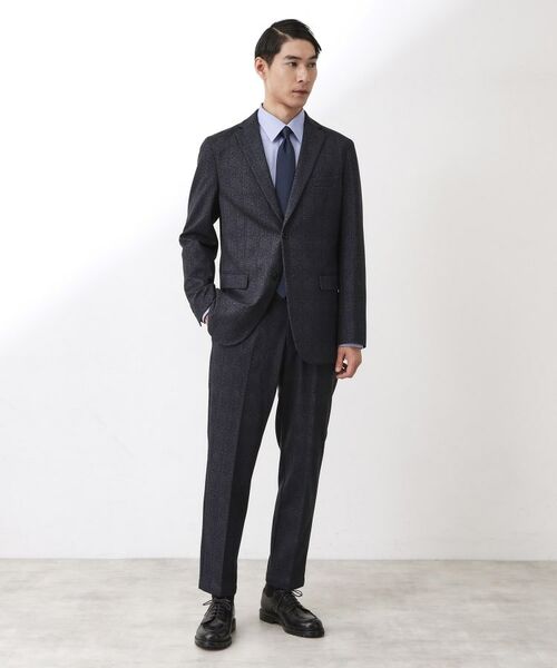 THE SHOP TK / ザ ショップ ティーケー テーラードジャケット | 起毛TRジャージジャケット 【洗濯機OK／ストレッチ／セットアップ可】 | 詳細11