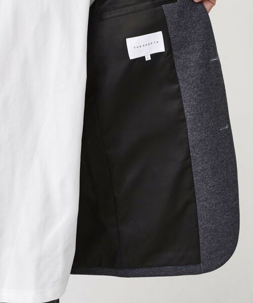 THE SHOP TK / ザ ショップ ティーケー テーラードジャケット | 起毛TRジャージジャケット 【洗濯機OK／ストレッチ／セットアップ可】 | 詳細21