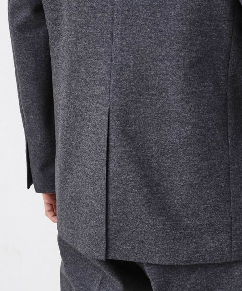 THE SHOP TK / ザ ショップ ティーケー テーラードジャケット | 起毛TRジャージジャケット 【洗濯機OK／ストレッチ／セットアップ可】 | 詳細23