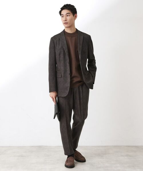 THE SHOP TK / ザ ショップ ティーケー テーラードジャケット | 起毛TRジャージジャケット 【洗濯機OK／ストレッチ／セットアップ可】 | 詳細7