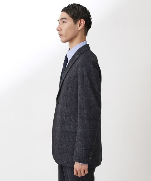 THE SHOP TK / ザ ショップ ティーケー テーラードジャケット | 起毛TRジャージジャケット 【洗濯機OK／ストレッチ／セットアップ可】 | 詳細9