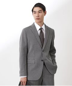 THE SHOP TK / ザ ショップ ティーケー テーラードジャケット | ツイードライクジャージジャケット【セットアップ可／洗濯機OK】