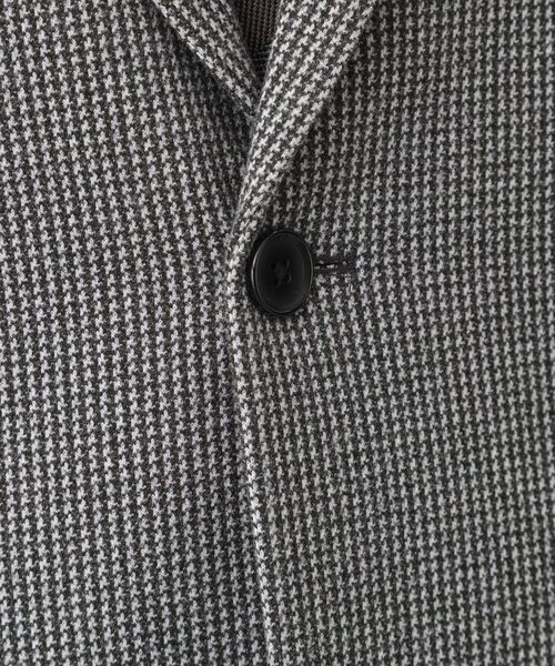 THE SHOP TK / ザ ショップ ティーケー テーラードジャケット | ツイードライクジャージジャケット【セットアップ可／洗濯機OK】 | 詳細4