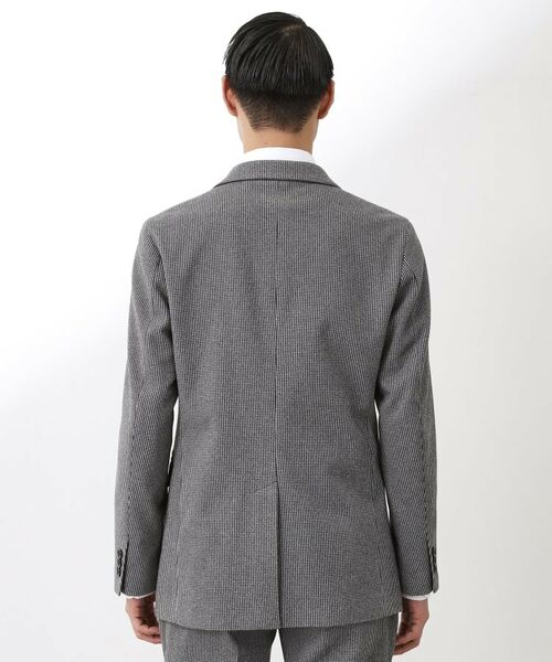 THE SHOP TK / ザ ショップ ティーケー テーラードジャケット | ツイードライクジャージジャケット【セットアップ可／洗濯機OK】 | 詳細7