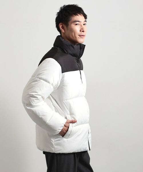 THE SHOP TK / ザ ショップ ティーケー レザーブルゾン・ジャケット | 【撥水/洗濯機可】寒い季節でも快適 中綿スタンドブルゾン | 詳細1