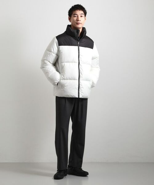 THE SHOP TK / ザ ショップ ティーケー レザーブルゾン・ジャケット | 【撥水/洗濯機可】寒い季節でも快適 中綿スタンドブルゾン | 詳細3