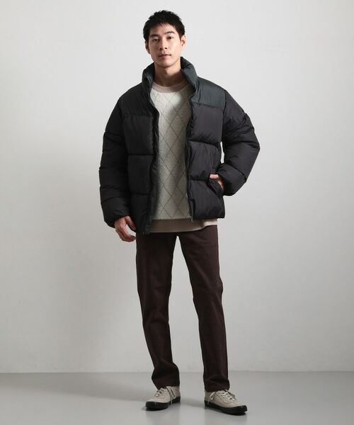 THE SHOP TK / ザ ショップ ティーケー レザーブルゾン・ジャケット | 【撥水/洗濯機可】寒い季節でも快適 中綿スタンドブルゾン | 詳細7