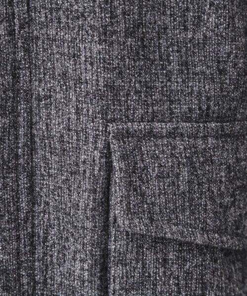 THE SHOP TK / ザ ショップ ティーケー レザーブルゾン・ジャケット | ツイードフライトビッグブルゾン 【洗濯機OK／セットアップ可】 | 詳細10