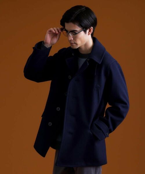THE SHOP TK / ザ ショップ ティーケー ピーコート | ウーリックシングルPジャケット | 詳細11