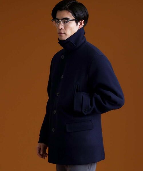 THE SHOP TK / ザ ショップ ティーケー ピーコート | ウーリックシングルPジャケット | 詳細12
