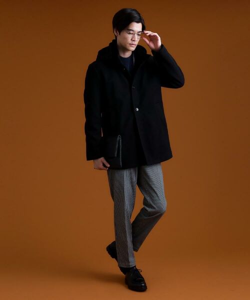 THE SHOP TK / ザ ショップ ティーケー ピーコート | ウーリックシングルPジャケット | 詳細14