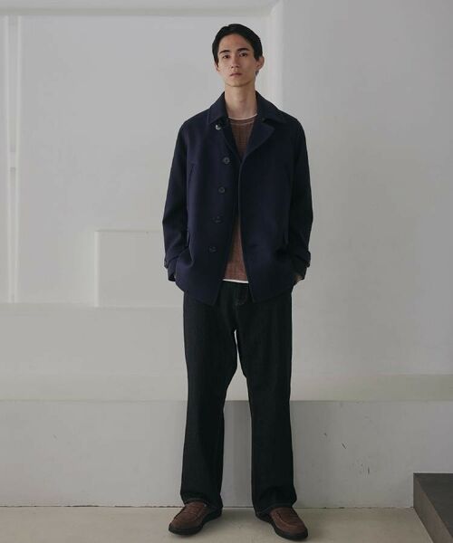 THE SHOP TK / ザ ショップ ティーケー ピーコート | ウーリックシングルPジャケット | 詳細2