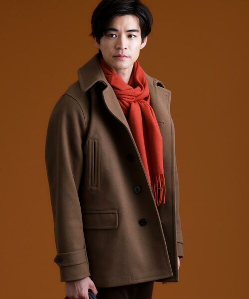 THE SHOP TK / ザ ショップ ティーケー ピーコート | ウーリックシングルPジャケット | 詳細3