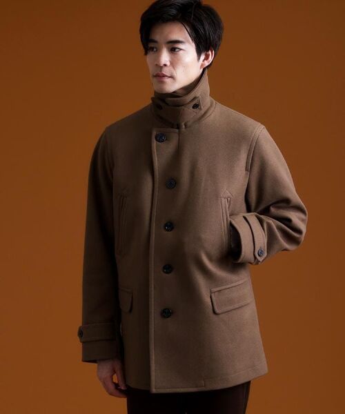 THE SHOP TK / ザ ショップ ティーケー ピーコート | ウーリックシングルPジャケット | 詳細4