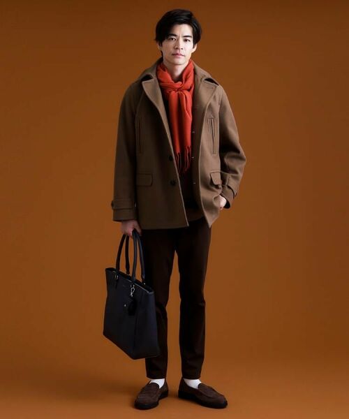 THE SHOP TK / ザ ショップ ティーケー ピーコート | ウーリックシングルPジャケット | 詳細7