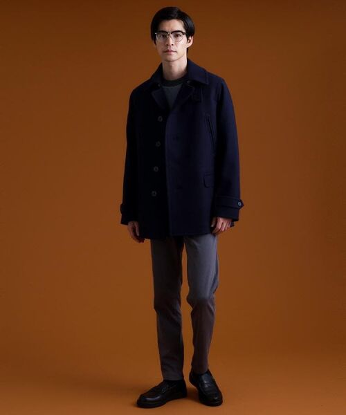 THE SHOP TK / ザ ショップ ティーケー ピーコート | ウーリックシングルPジャケット | 詳細8