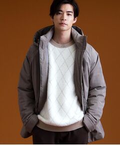 THE SHOP TK / ザ ショップ ティーケー レザーブルゾン・ジャケット | 【軽くて、暖かい】SORONA／ソロナ 中綿ブルゾン 防風/軽量/洗濯機OK/フード脱着可