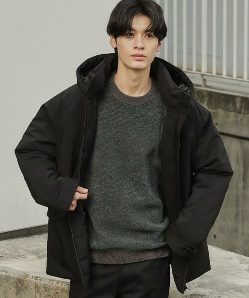 THE SHOP TK / ザ ショップ ティーケー レザーブルゾン・ジャケット | 【軽くて、暖かい】SORONA／ソロナ 中綿ブルゾン 防風/軽量/洗濯機OK/フード脱着可 | 詳細1