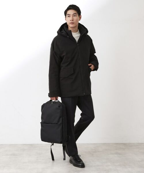 THE SHOP TK / ザ ショップ ティーケー レザーブルゾン・ジャケット | 【軽くて、暖かい】SORONA／ソロナ 中綿ブルゾン 防風/軽量/洗濯機OK/フード脱着可 | 詳細13