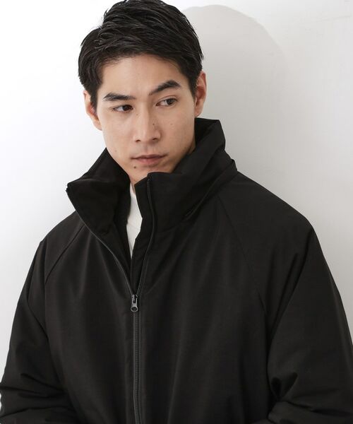 THE SHOP TK / ザ ショップ ティーケー レザーブルゾン・ジャケット | 【軽くて、暖かい】SORONA／ソロナ 中綿ブルゾン 防風/軽量/洗濯機OK/フード脱着可 | 詳細14