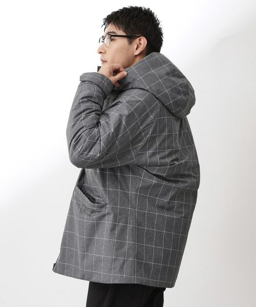 THE SHOP TK / ザ ショップ ティーケー レザーブルゾン・ジャケット | 【軽くて、暖かい】SORONA／ソロナ 中綿ブルゾン 防風/軽量/洗濯機OK/フード脱着可 | 詳細19