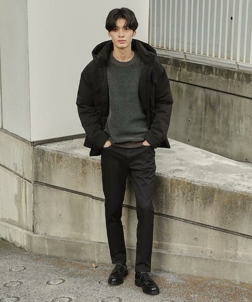 THE SHOP TK / ザ ショップ ティーケー レザーブルゾン・ジャケット | 【軽くて、暖かい】SORONA／ソロナ 中綿ブルゾン 防風/軽量/洗濯機OK/フード脱着可 | 詳細2