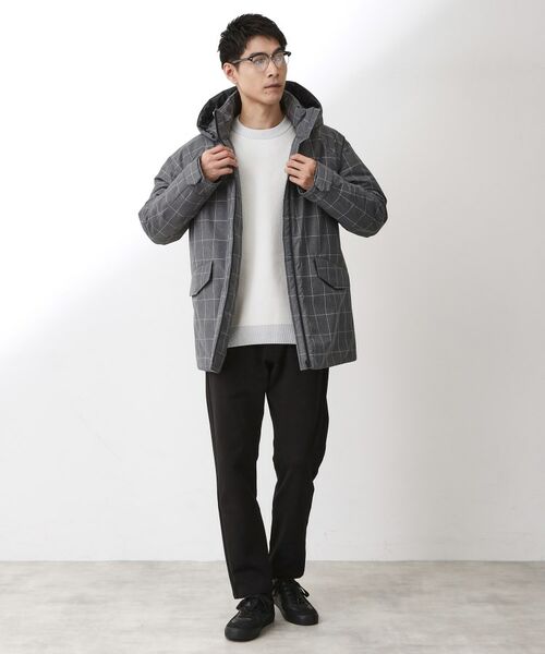 THE SHOP TK / ザ ショップ ティーケー レザーブルゾン・ジャケット | 【軽くて、暖かい】SORONA／ソロナ 中綿ブルゾン 防風/軽量/洗濯機OK/フード脱着可 | 詳細21