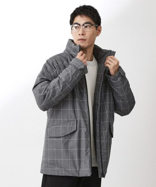 THE SHOP TK / ザ ショップ ティーケー レザーブルゾン・ジャケット | 【軽くて、暖かい】SORONA／ソロナ 中綿ブルゾン 防風/軽量/洗濯機OK/フード脱着可 | 詳細23