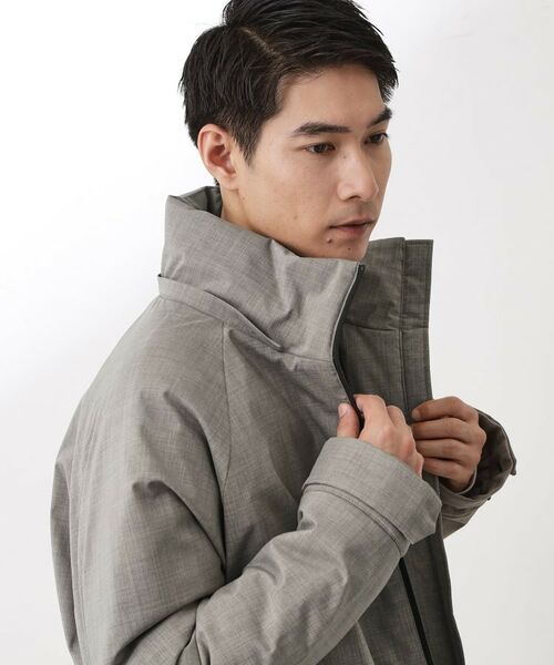 THE SHOP TK / ザ ショップ ティーケー レザーブルゾン・ジャケット | 【軽くて、暖かい】SORONA／ソロナ 中綿ブルゾン 防風/軽量/洗濯機OK/フード脱着可 | 詳細26