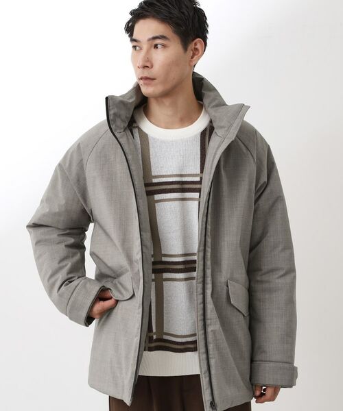 THE SHOP TK / ザ ショップ ティーケー レザーブルゾン・ジャケット | 【軽くて、暖かい】SORONA／ソロナ 中綿ブルゾン 防風/軽量/洗濯機OK/フード脱着可 | 詳細27