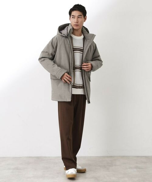 THE SHOP TK / ザ ショップ ティーケー レザーブルゾン・ジャケット | 【軽くて、暖かい】SORONA／ソロナ 中綿ブルゾン 防風/軽量/洗濯機OK/フード脱着可 | 詳細30