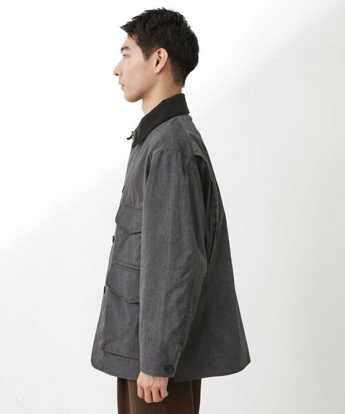 THE SHOP TK / ザ ショップ ティーケー レザーブルゾン・ジャケット | デッキブルゾン 【手洗い可/リラックスシルエット】 | 詳細12