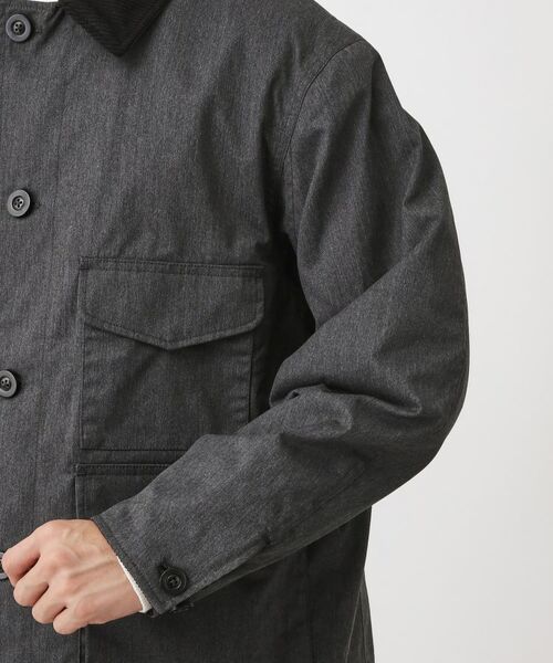 THE SHOP TK / ザ ショップ ティーケー レザーブルゾン・ジャケット | デッキブルゾン 【手洗い可/リラックスシルエット】 | 詳細15