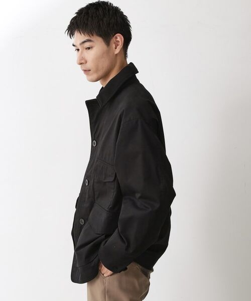 THE SHOP TK / ザ ショップ ティーケー レザーブルゾン・ジャケット | デッキブルゾン 【手洗い可/リラックスシルエット】 | 詳細7