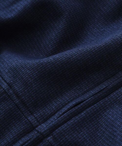 THE SHOP TK / ザ ショップ ティーケー レザーブルゾン・ジャケット | 【1ランク上の大人カジュアルに】異素材コンビ リブブルゾン | 詳細20