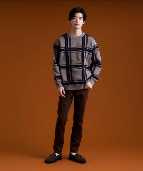 THE SHOP TK / ザ ショップ ティーケー パンツ | プレミアムスキニーパンツ WARM【裏起毛/360°ストレッチ/洗濯機OK】 | 詳細12