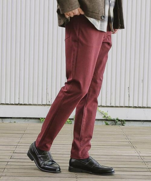 THE SHOP TK / ザ ショップ ティーケー パンツ | プレミアムスキニーパンツ WARM【裏起毛/360°ストレッチ/洗濯機OK】 | 詳細17